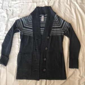 Patagonia Button Down Patterned Sweater